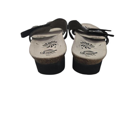 Abeo Black Catie Embellished Slip-on Sandals - Picture 5 of 7
